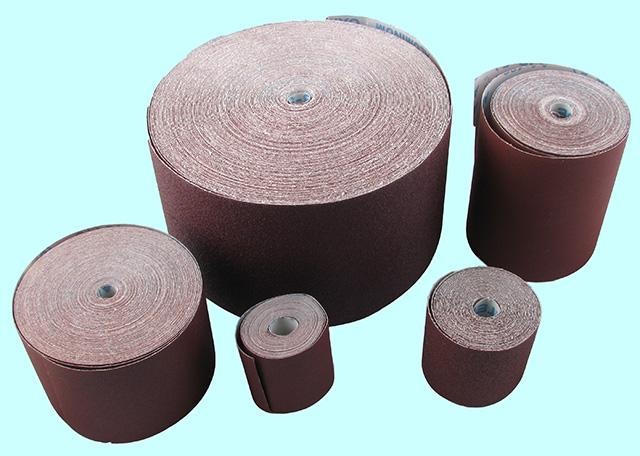 Шлифшкурка Бобина М28 (P800) 14А на тканевой основе, водостойкая (бобина 0,075х 3метра) "CNIC" — фото товара