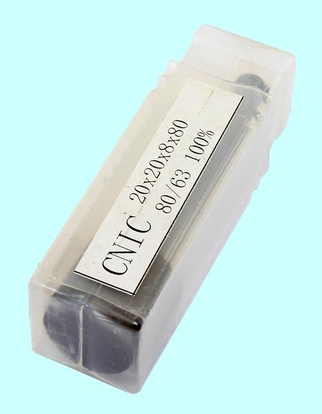 Головка алмазная цилиндрическая d20,0х 8х20х80мм AW(ГЦ) SSD-2(АС4)  80/63 100% В2-01 с хвостовиком "CNIC" — фото товара