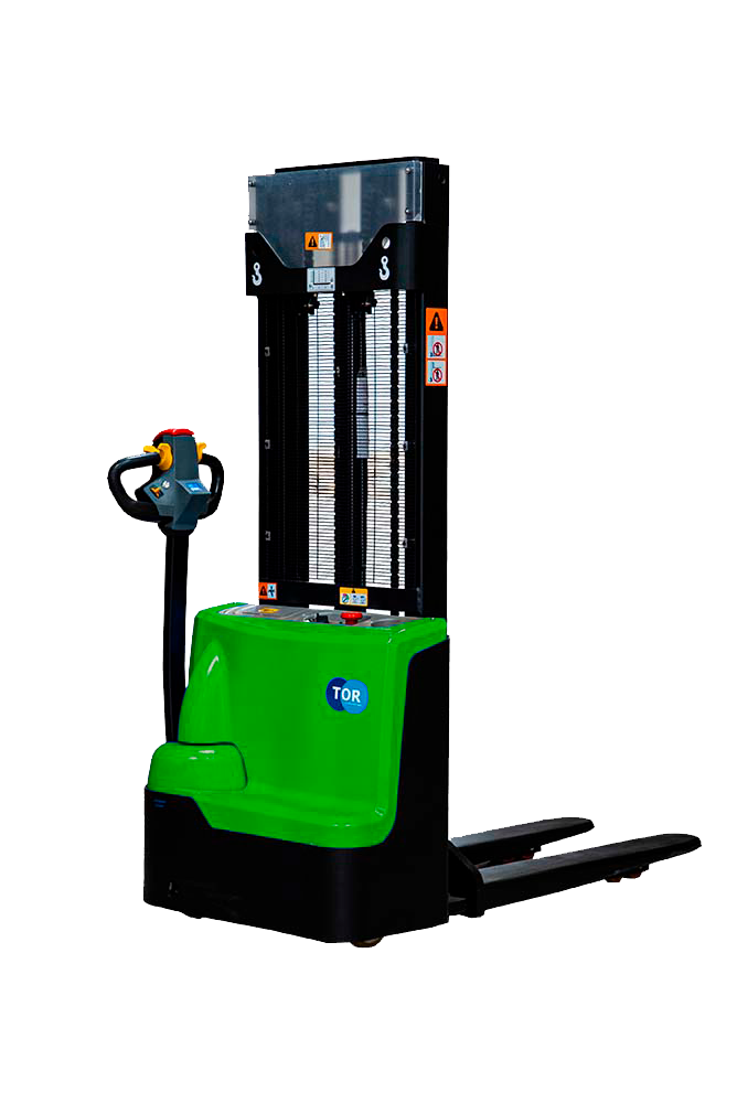 Штабелер самоходный 1,5 т 3,3 м TOR WS15H-3300SC PRO Li-ion 24/60 В/Ач контр. скорости подъема — фото товара