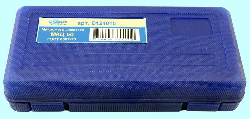 Микрометр Гладкий МК- 50   25- 50 мм (0,001) электронный "GRIFF" — фото товара