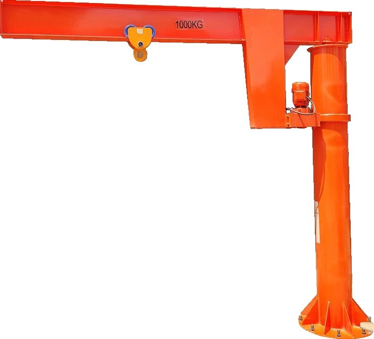 Кран консольный поворотный электрический TOR JIB г/п 3000 кг, высота 3 м, стрела 3 м — фото товара