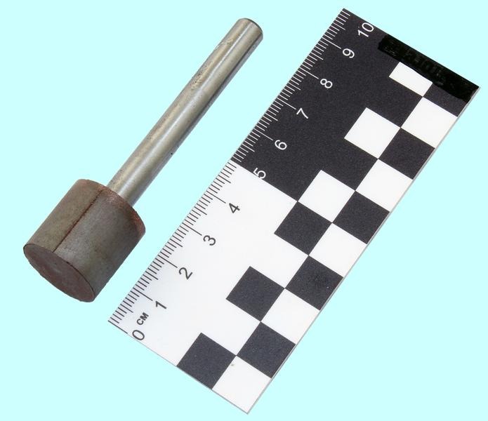 Головка алмазная цилиндрическая d20,0х 8х20х80мм AW(ГЦ) SSD-2(АС4)  80/63 100% В2-01 с хвостовиком "CNIC" — фото товара