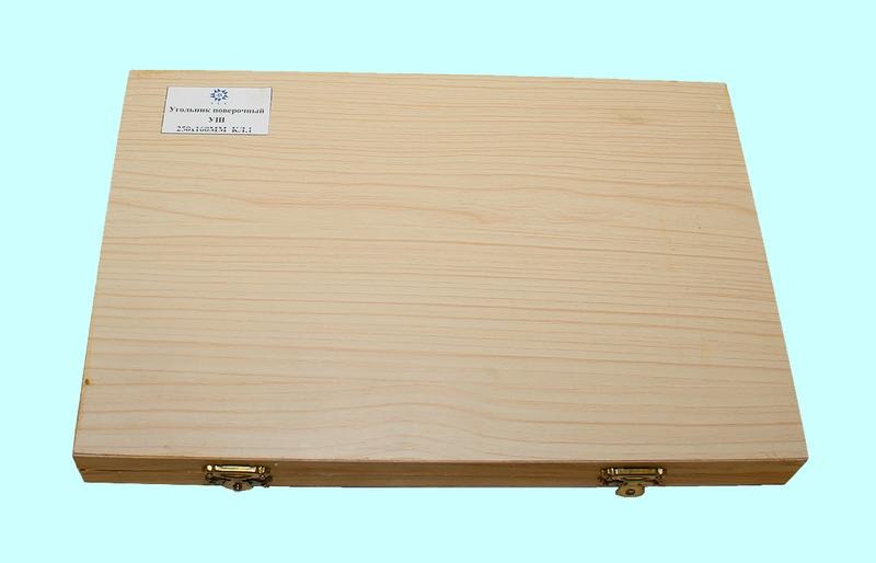 Угольник УШ   100х60  поверочный слесарный с широким осн. кл.т.1 "TLX" — фото товара