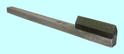 Брусок алмазный Тип 05 (угловой) 40х8х5х160х60° АС4 125/100 100% В2-01, 7,0 карат с ручкой — фото товара